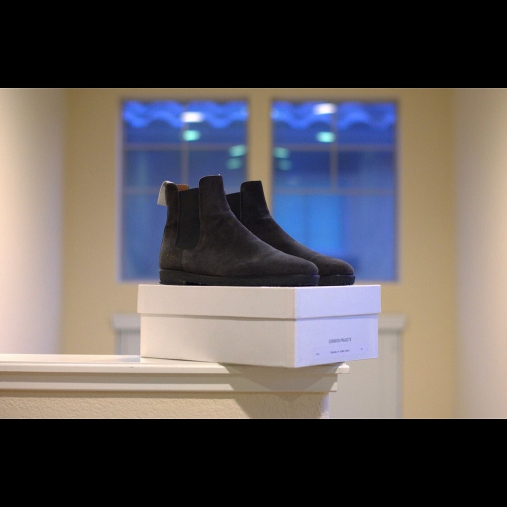 Common Projects Suede Chelsea Boots - Picture 1 of 8